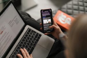 Search, person searching, Google, Google Ads